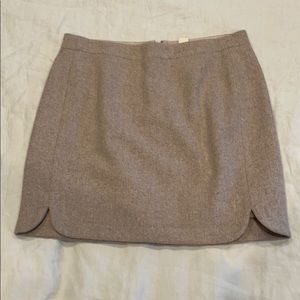 J. Crew wool skirt
